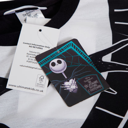 Kids Disney Nightmare Before Christmas 3 Pack T-Shirts Kids Dress Up Tees Tops