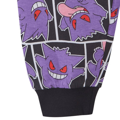 Kids Pokemon Pyjamas Boys Girls Teens Short Sleeved PJ With Full Length Bottoms