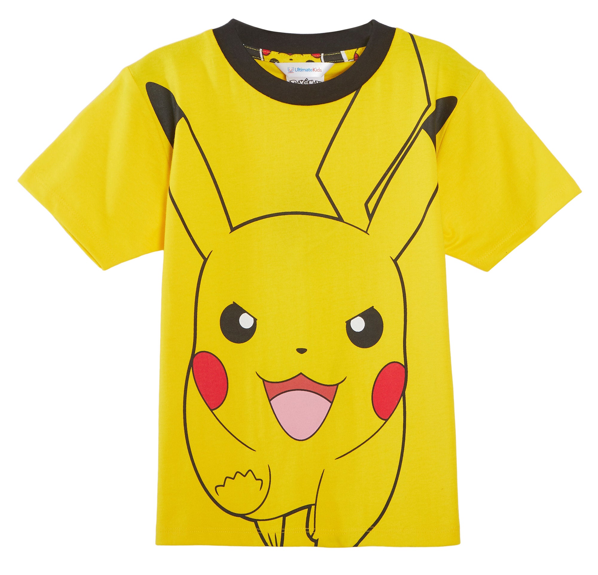 Kids Pokemon Pyjamas Boys Girls Teens Short Sleeved PJ With Full Length Bottoms