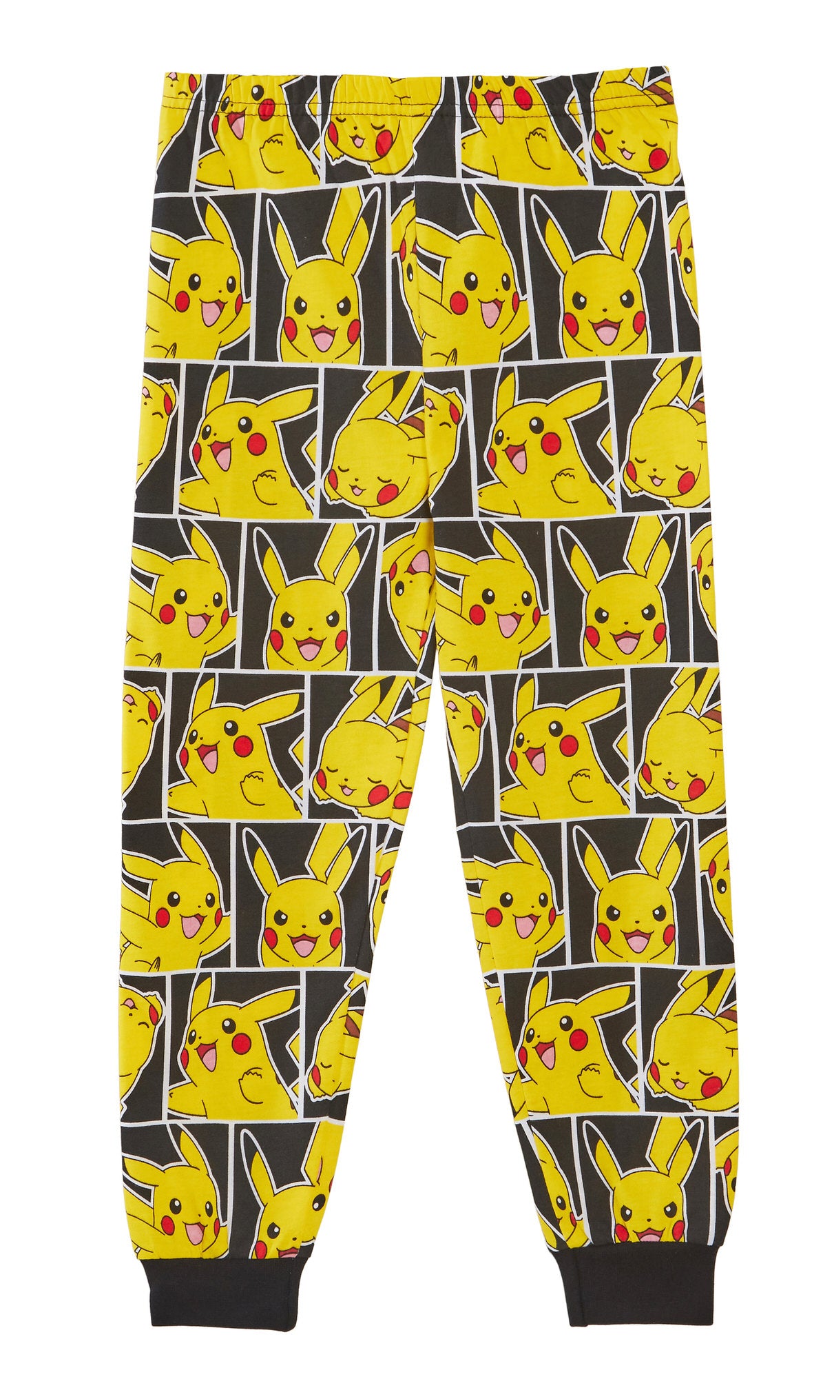 Kids Pokemon Pyjamas Boys Girls Teens Short Sleeved PJ With Full Length Bottoms