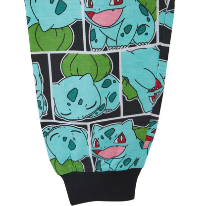 Kids Pokemon Pyjamas Boys Girls Teens Short Sleeved PJ With Full Length Bottoms