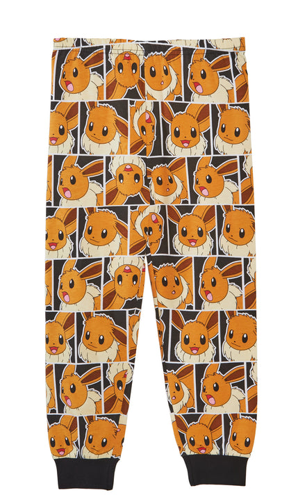 Kids Pokemon Pyjamas Boys Girls Teens Short Sleeved PJ With Full Length Bottoms