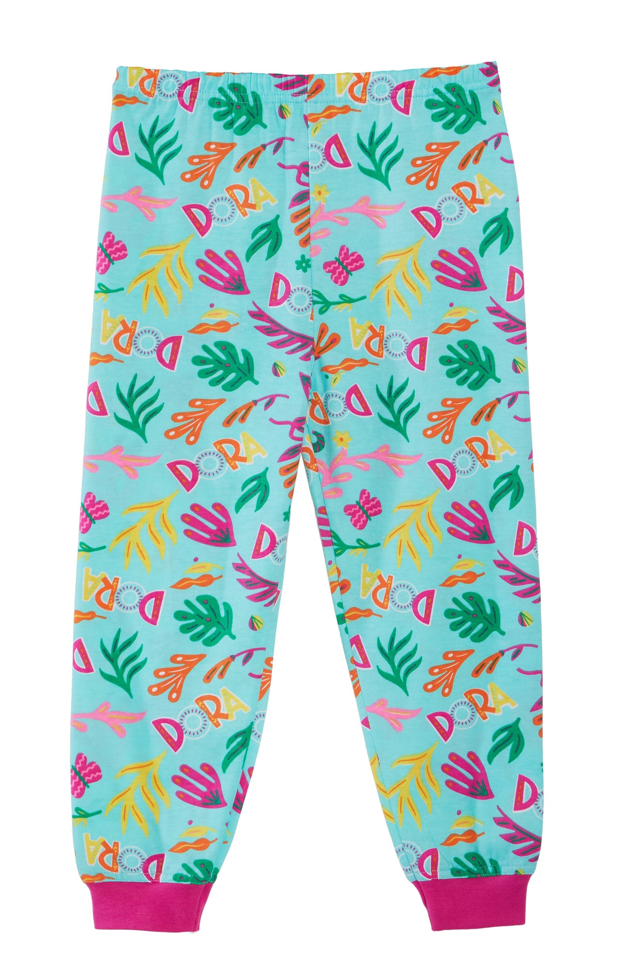 Girls Dora The Explorer Pyjamas For Kids Girls Full Length Pjs Set Nightwear