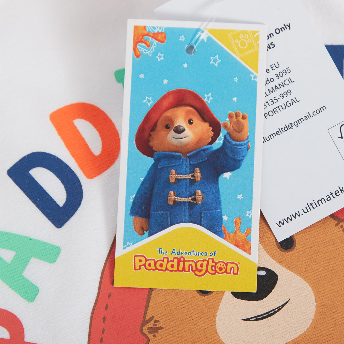 Paddington Bear Pyjamas White 5-6 Years