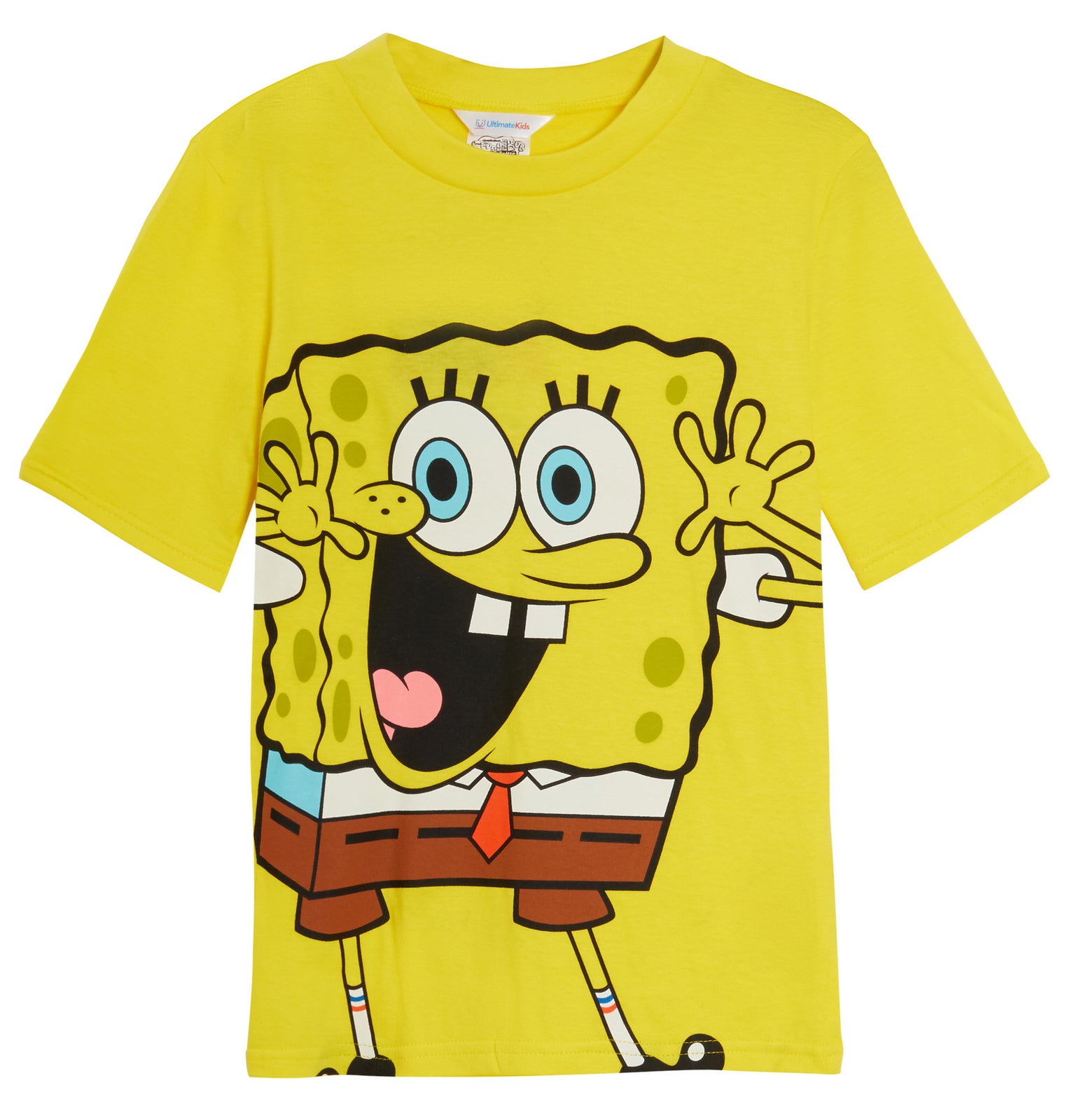 Kids Spongebob Squarepants Snuggle Pyjamas Boys Girls Full Length Pjs Set Unisex