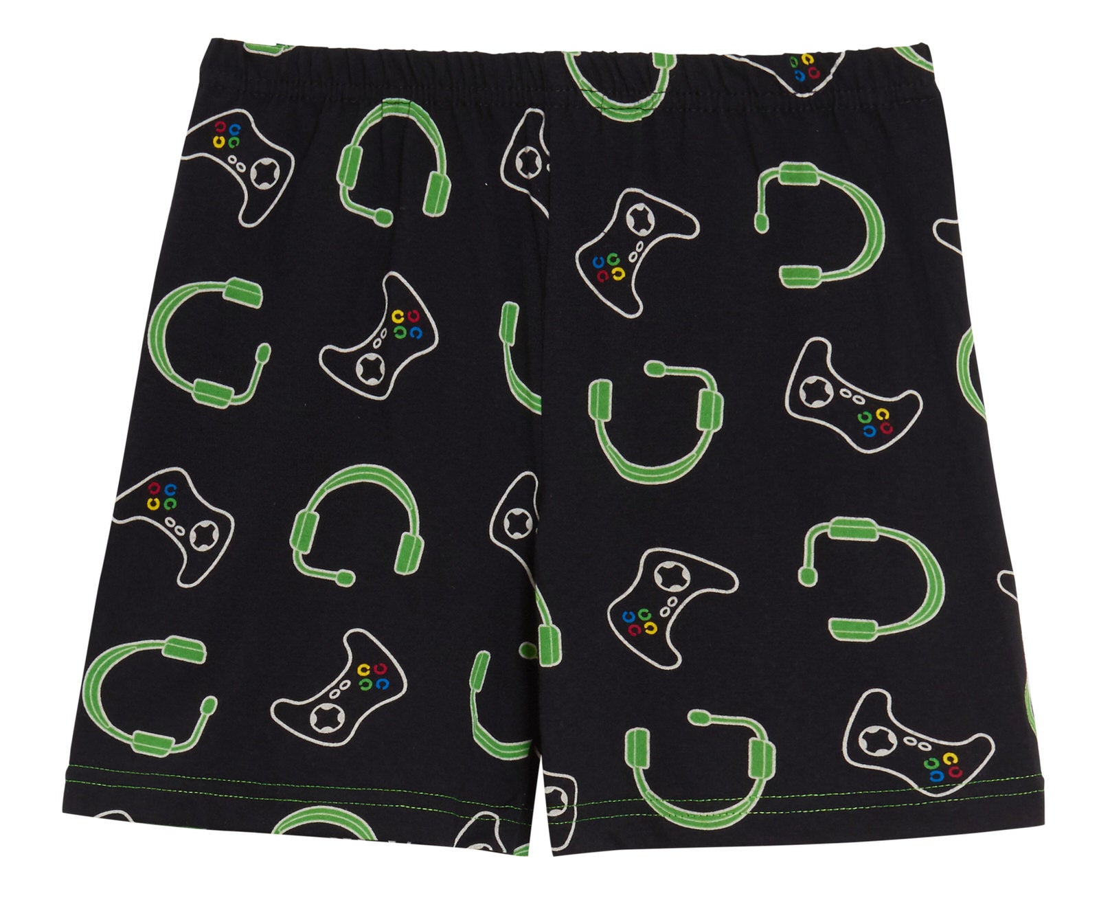 Boys Epic Gamer Short Pyjamas Kids Gaming Shortie Pjs Set Cotton T-Shirt Shorts