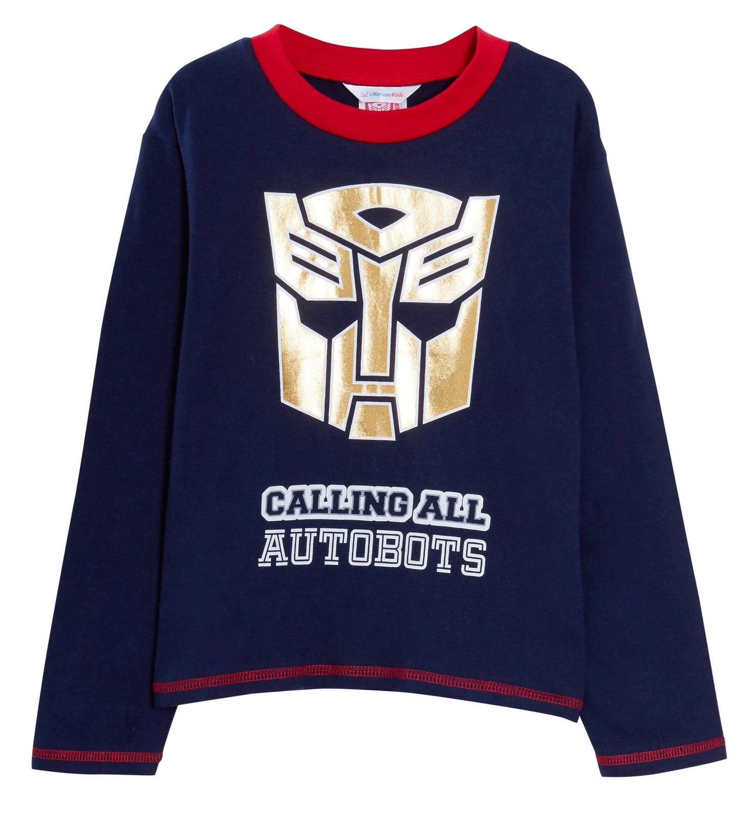 Boys Transformers Luxury Pyjamas Kids Optimus Prime Full Length Pj Set Nightwear