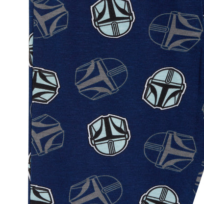 Boys Mandalorian Pyjamas Kids Star Wars Baby Yoda Full Length Pjs Set Nightwear
