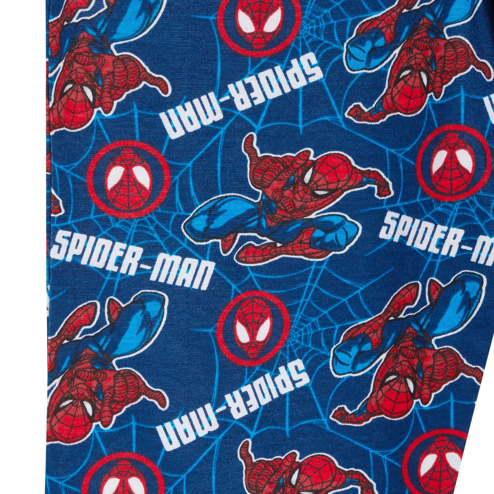 Boys Marvel Spiderman Pyjamas Kids Avengers Full Length Pjs Set Nightwear Size