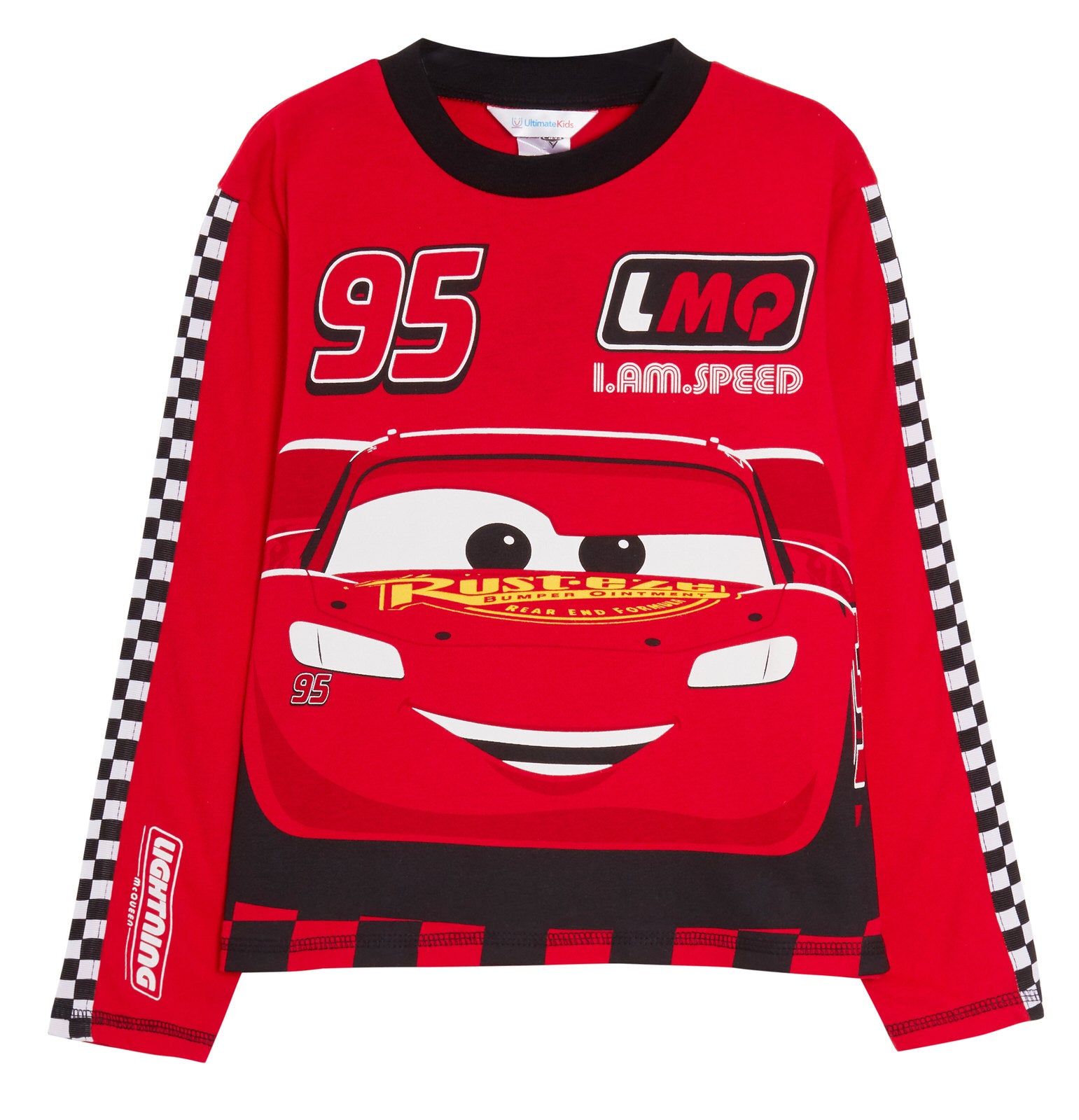 Disney Cars Pyjamas Kids Lightning McQueen Dress Up Racing Driver Suit Pjs Set