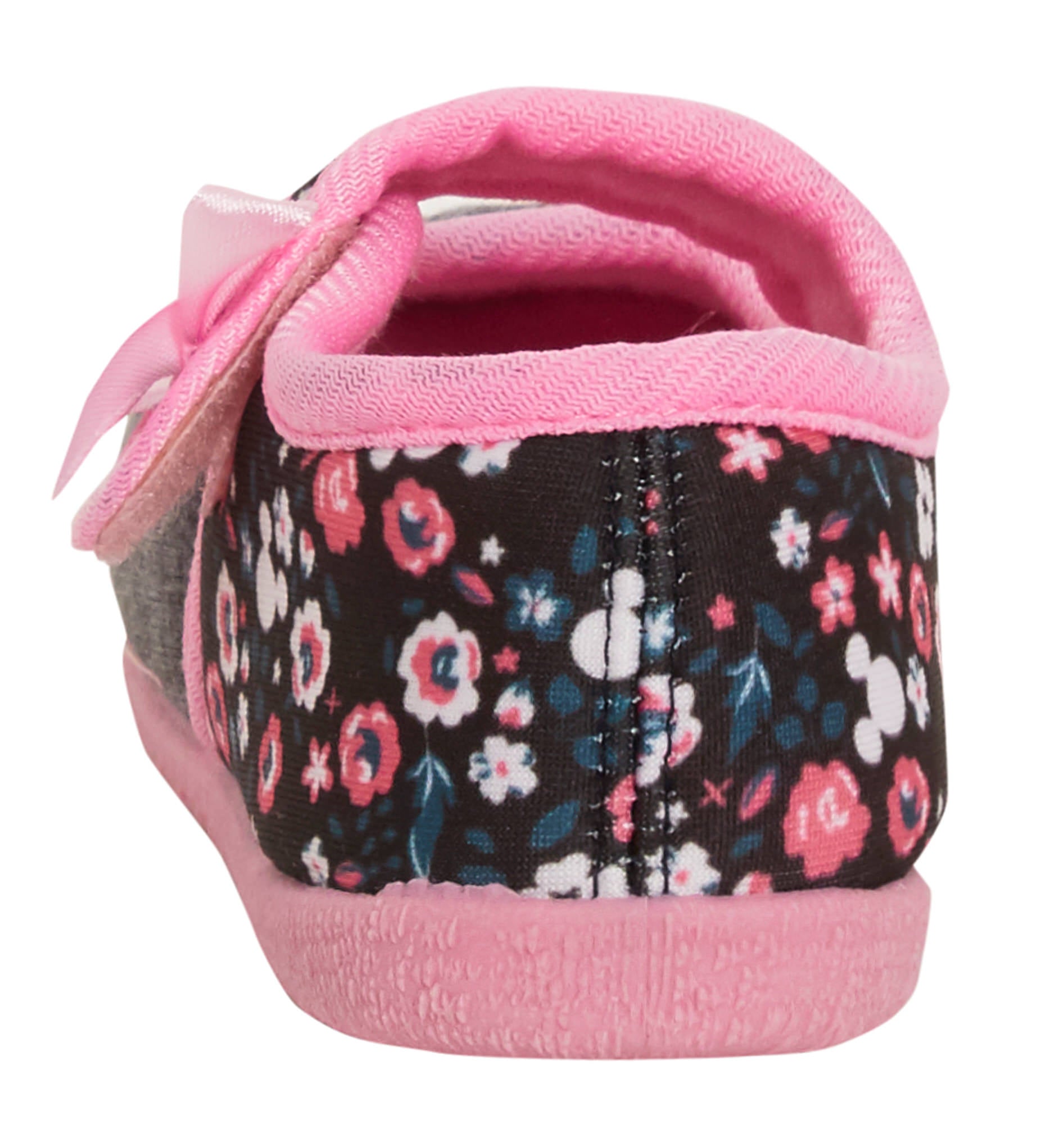 Minnie Mouse Girls Slippers Kids Disney Slipper Boots Easy Fasten House Shoes