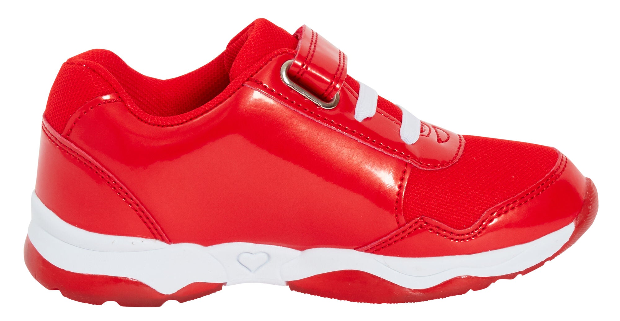 Disney Minnie Mouse Girls Light Up Trainers Kids Easy Touch Fasten Sports Shoes
