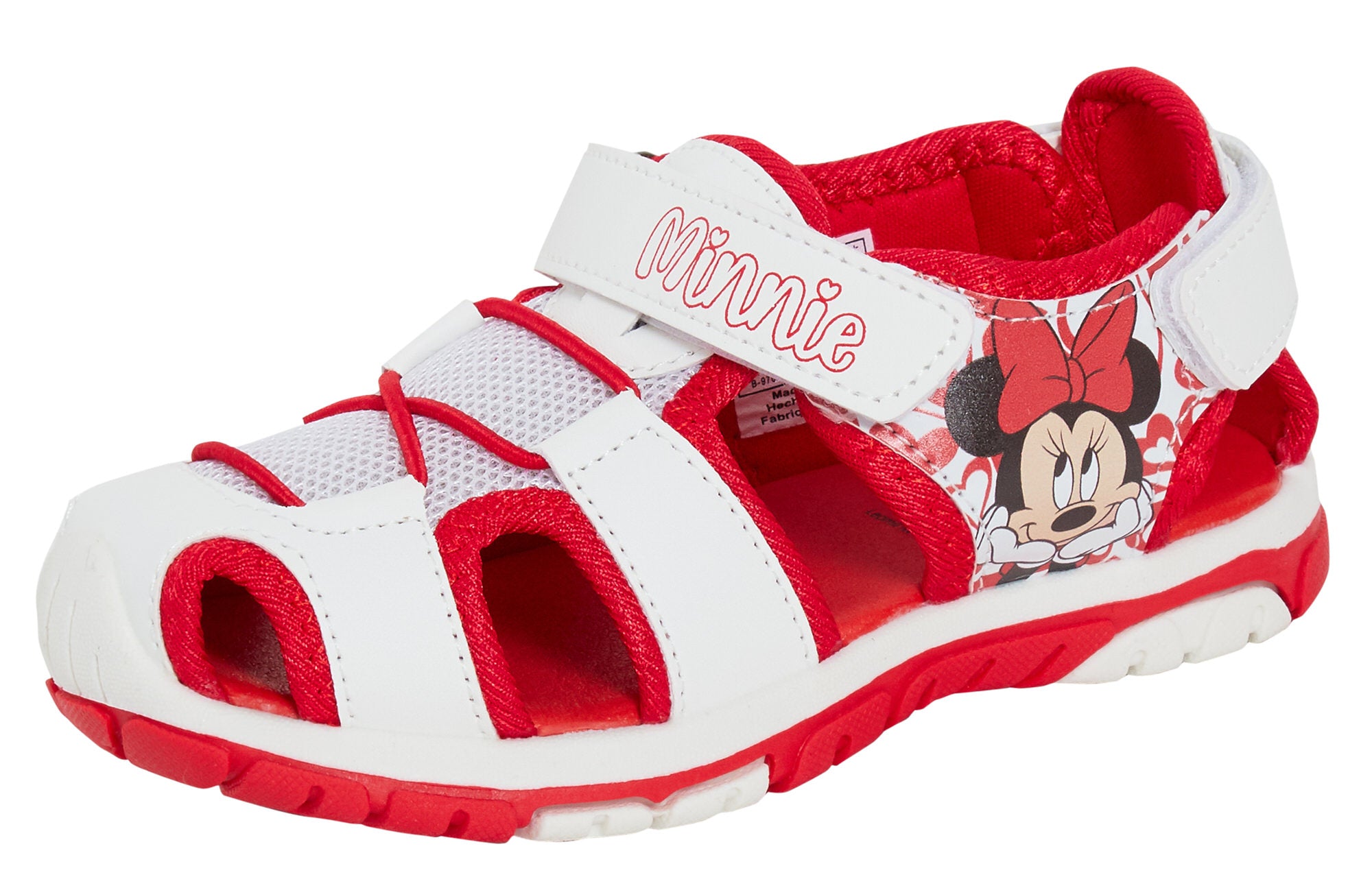 Minnie Mouse Sandals Kids Disney Closed Toe Sports Sandals Walking Summer Shoes