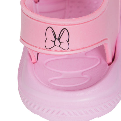 Disney Minnie Mouse Sandals For Girls Summer Sliders EVA Waterproof Beach Shoes