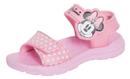Disney Minnie Mouse Sandals For Girls Summer Sliders EVA Waterproof Beach Shoes