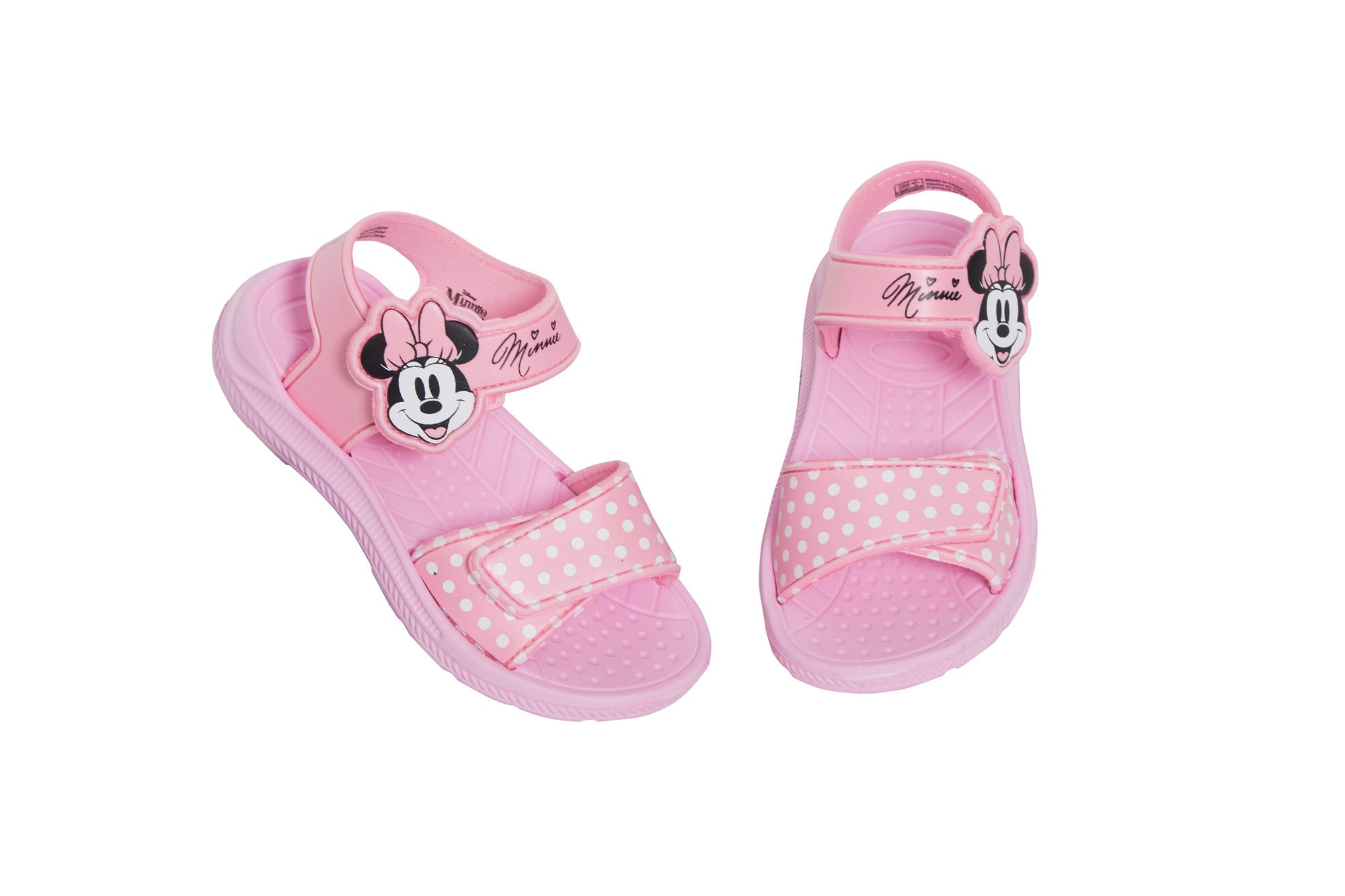 Disney Minnie Mouse Sandals For Girls Summer Sliders EVA Waterproof Beach Shoes