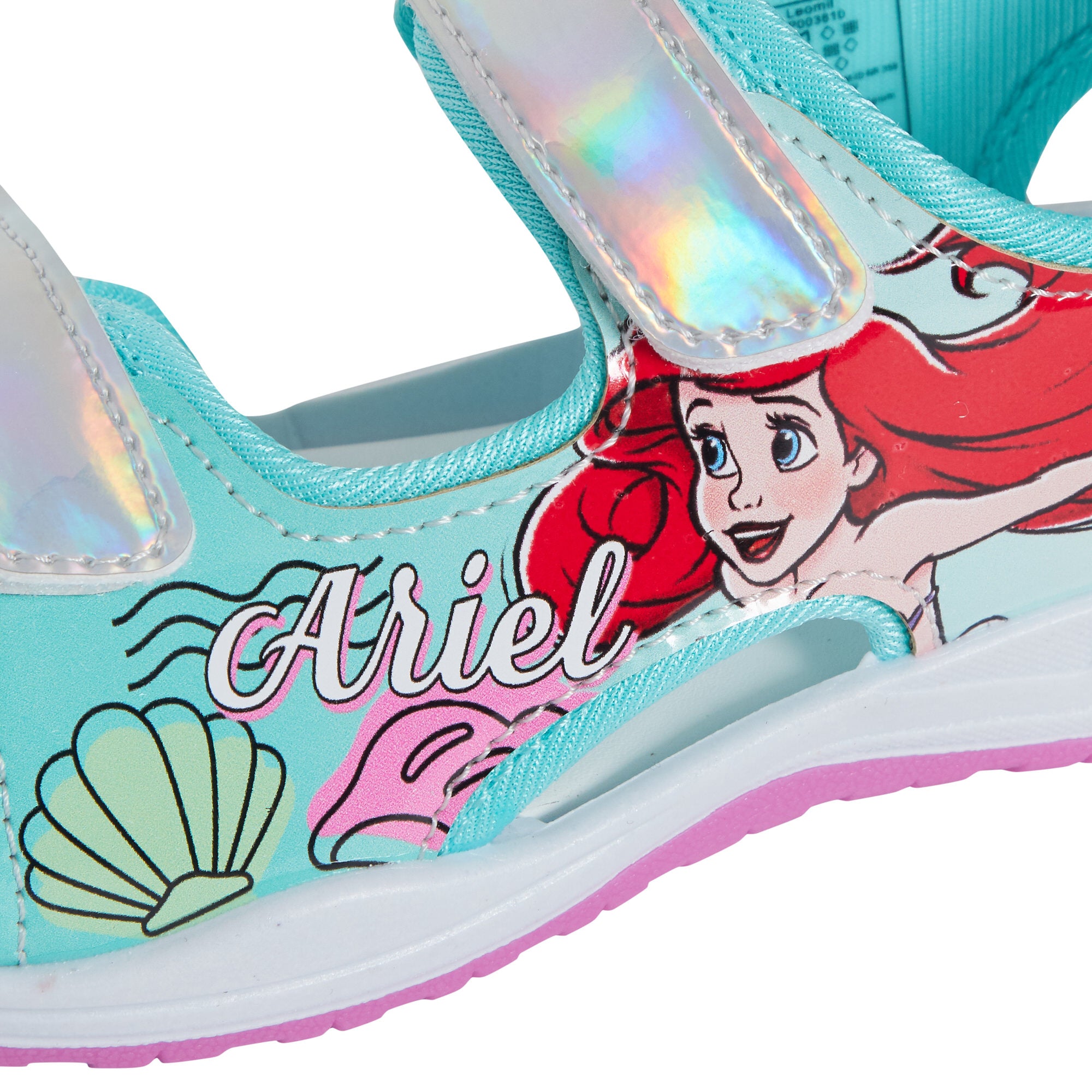 Girls Disney Little Mermaid Lightweight Sports Sandals Kids Ariel Summer Shoes