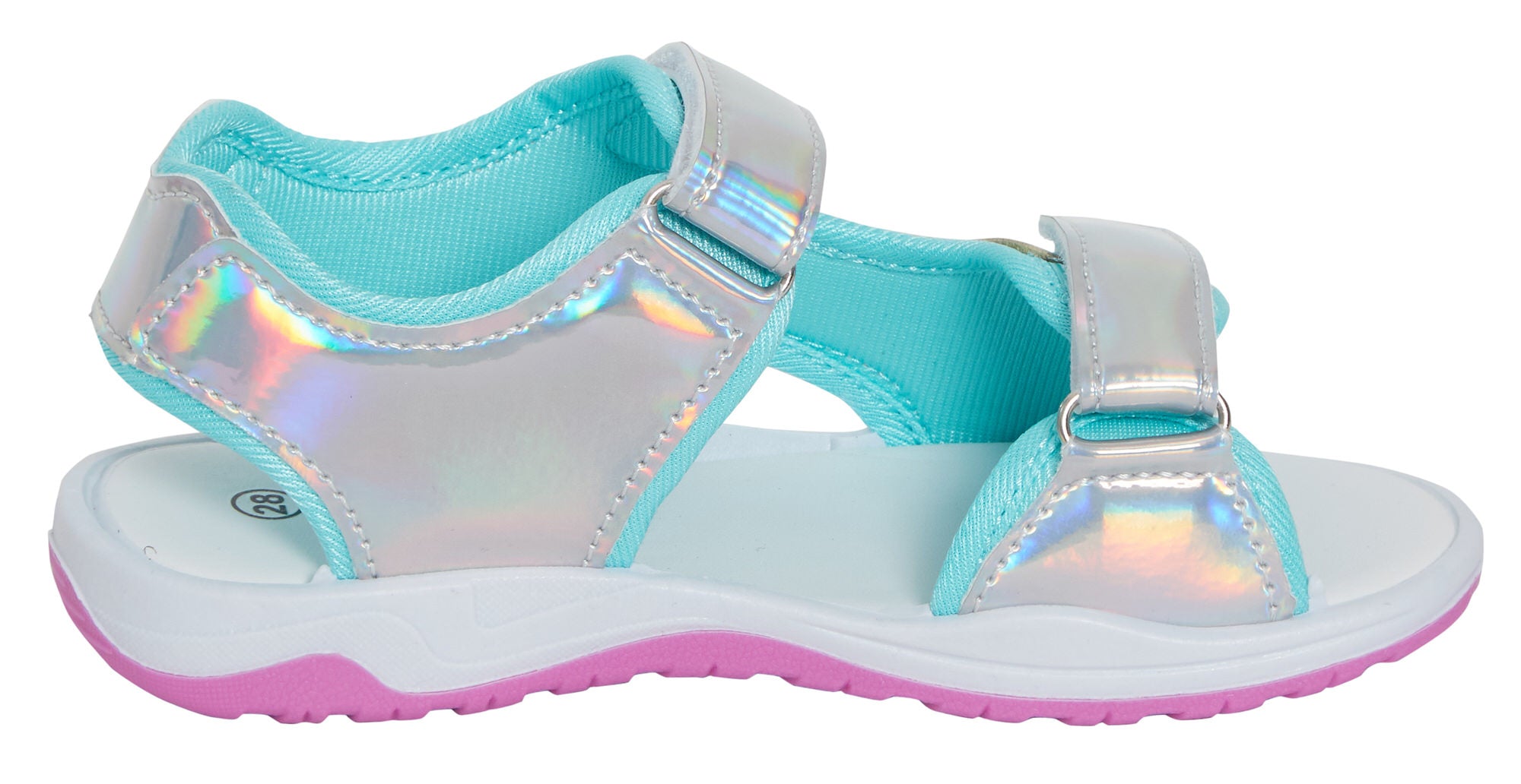Girls Disney Little Mermaid Lightweight Sports Sandals Kids Ariel Summer Shoes