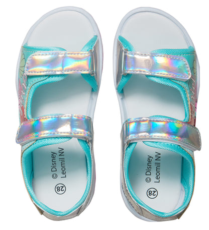 Girls Disney Little Mermaid Lightweight Sports Sandals Kids Ariel Summer Shoes