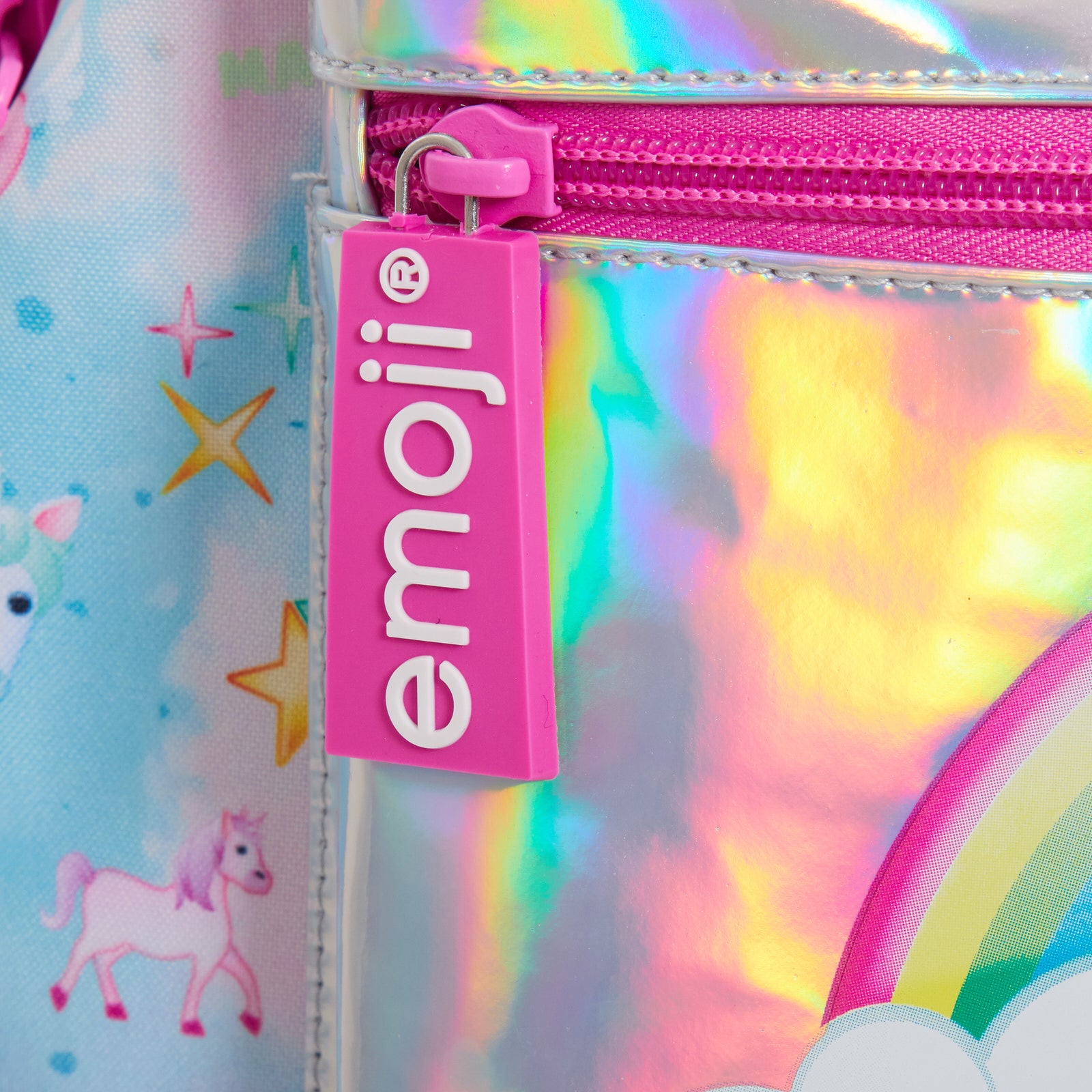 Emoji Girls Unicorn Backpack Large Bag Kids School Bag Pink Unicorn Rucksack