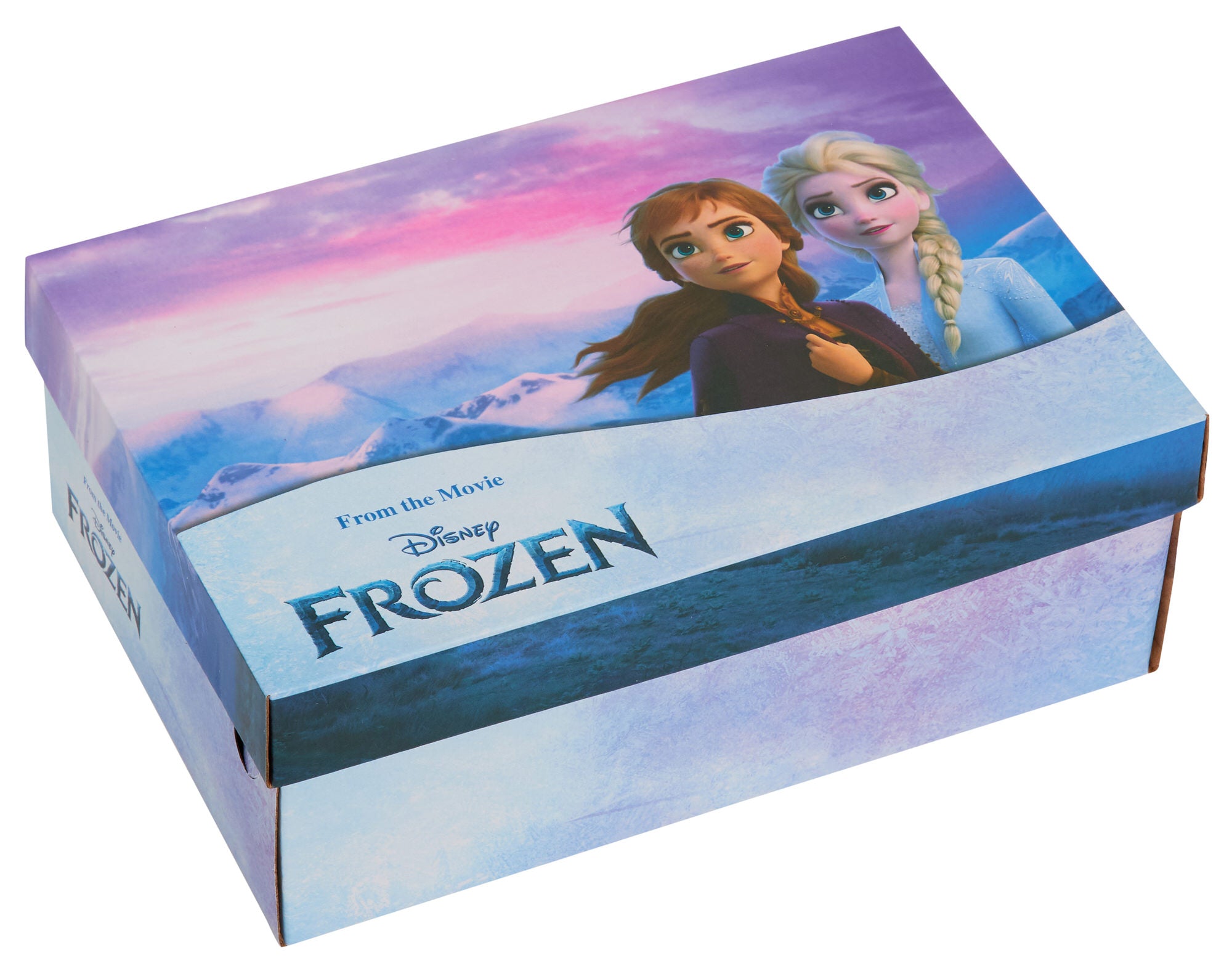 Disney Frozen Light Up Trainers Kids Elsa Anna Sports Shoes With Flashing Lights