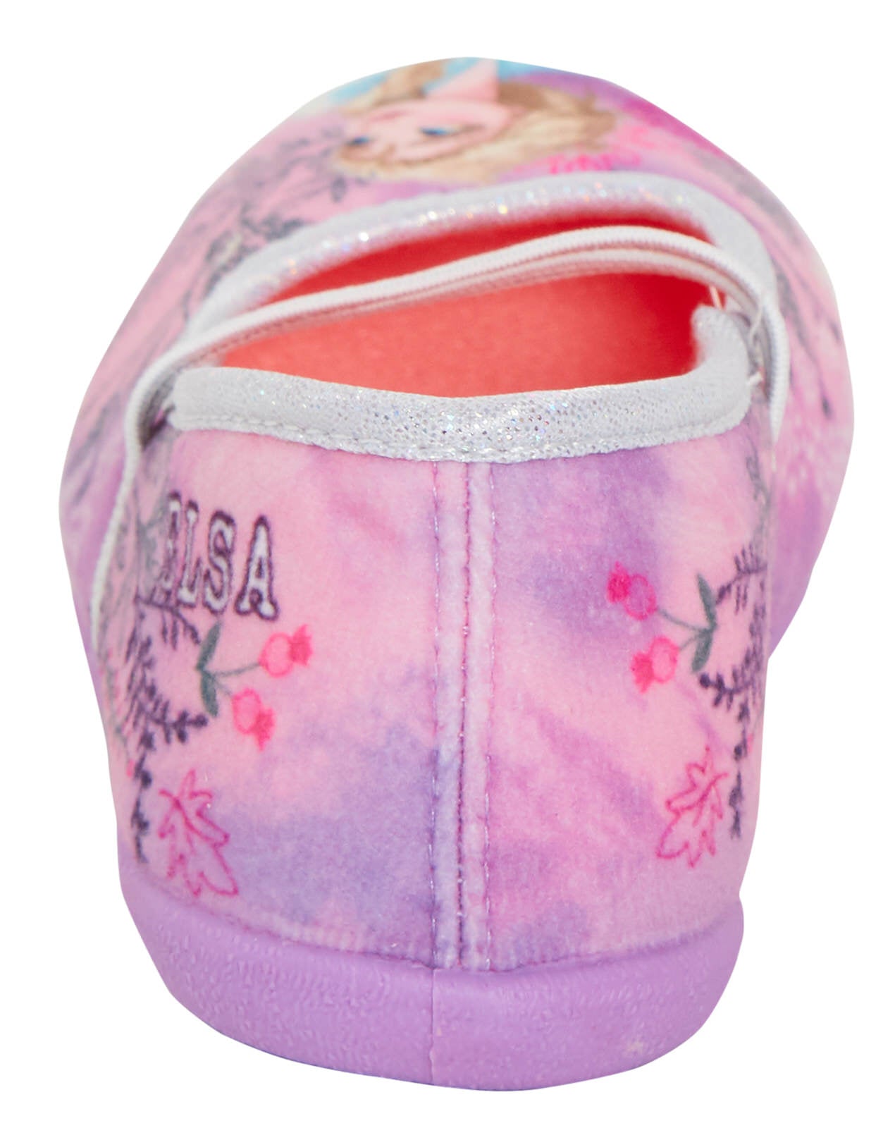 Girls Disney Frozen 2 Slippers Ballet Pumps Slip On Kids Elsa Anna House Shoes