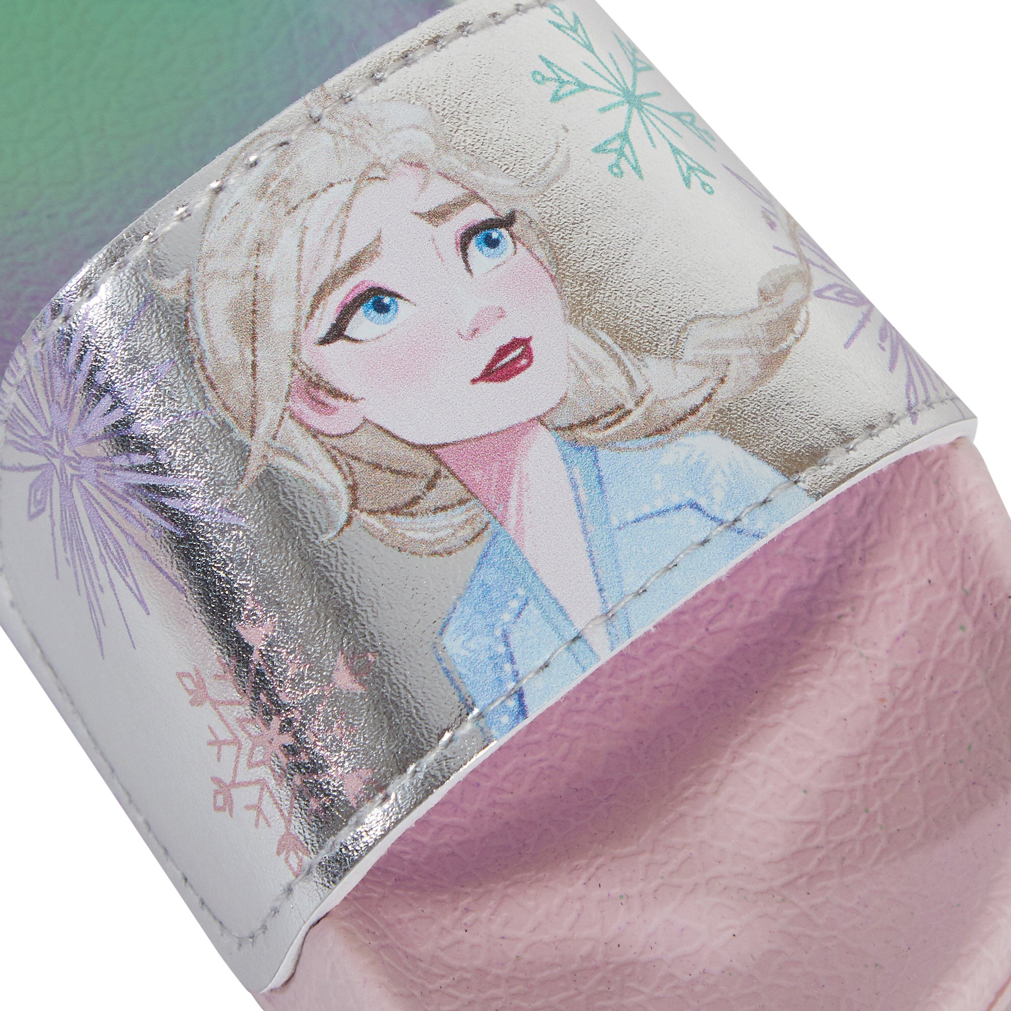Girls Disney Frozen 2 Sliders Kids Elsa Anna Summer Sandals Beach Pool Shoes