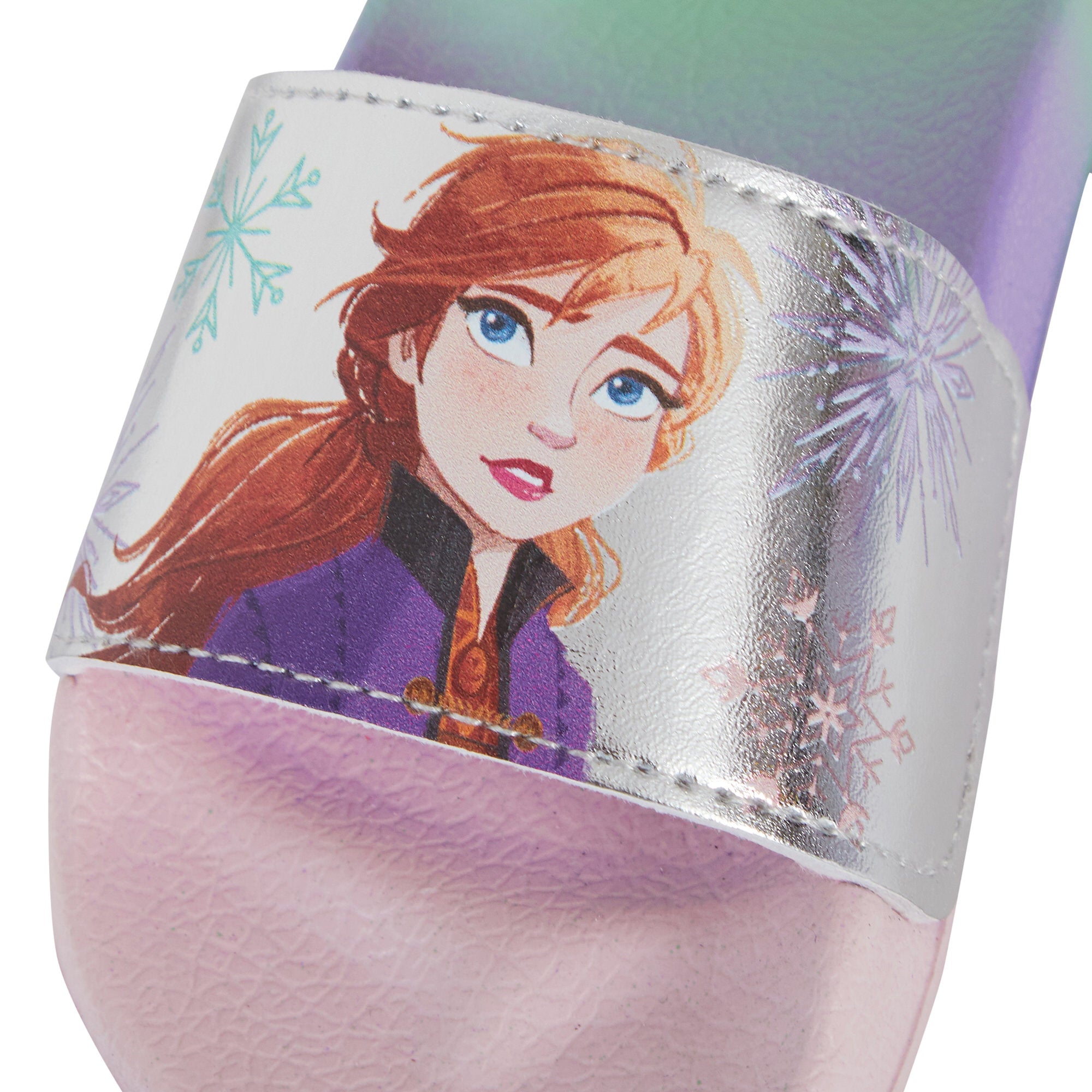 Girls Disney Frozen 2 Sliders Kids Elsa Anna Summer Sandals Beach Pool Shoes