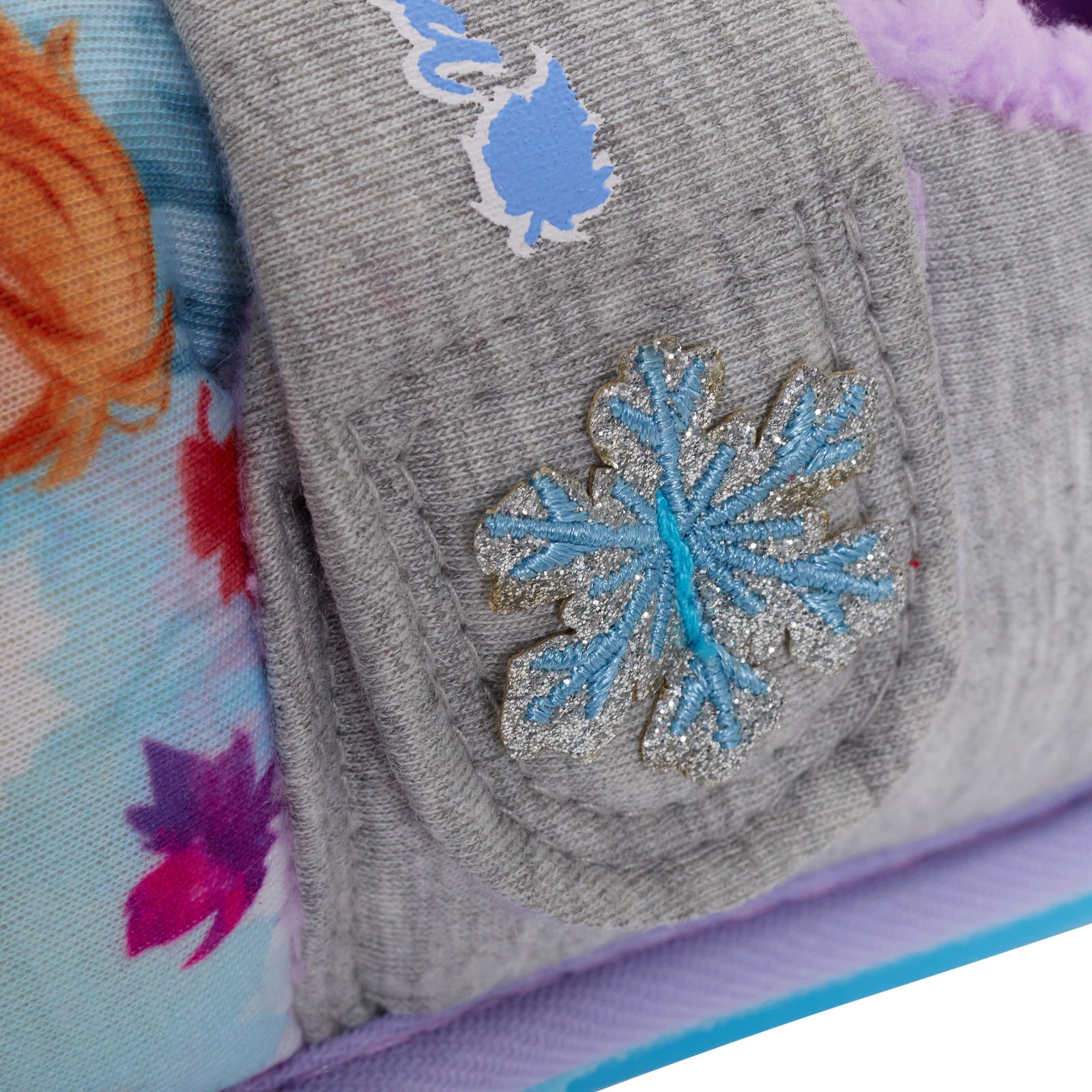 Disney Frozen 2 Girls Slippers Elsa Anna Kids Faux Fur Fleece Lined House Shoes