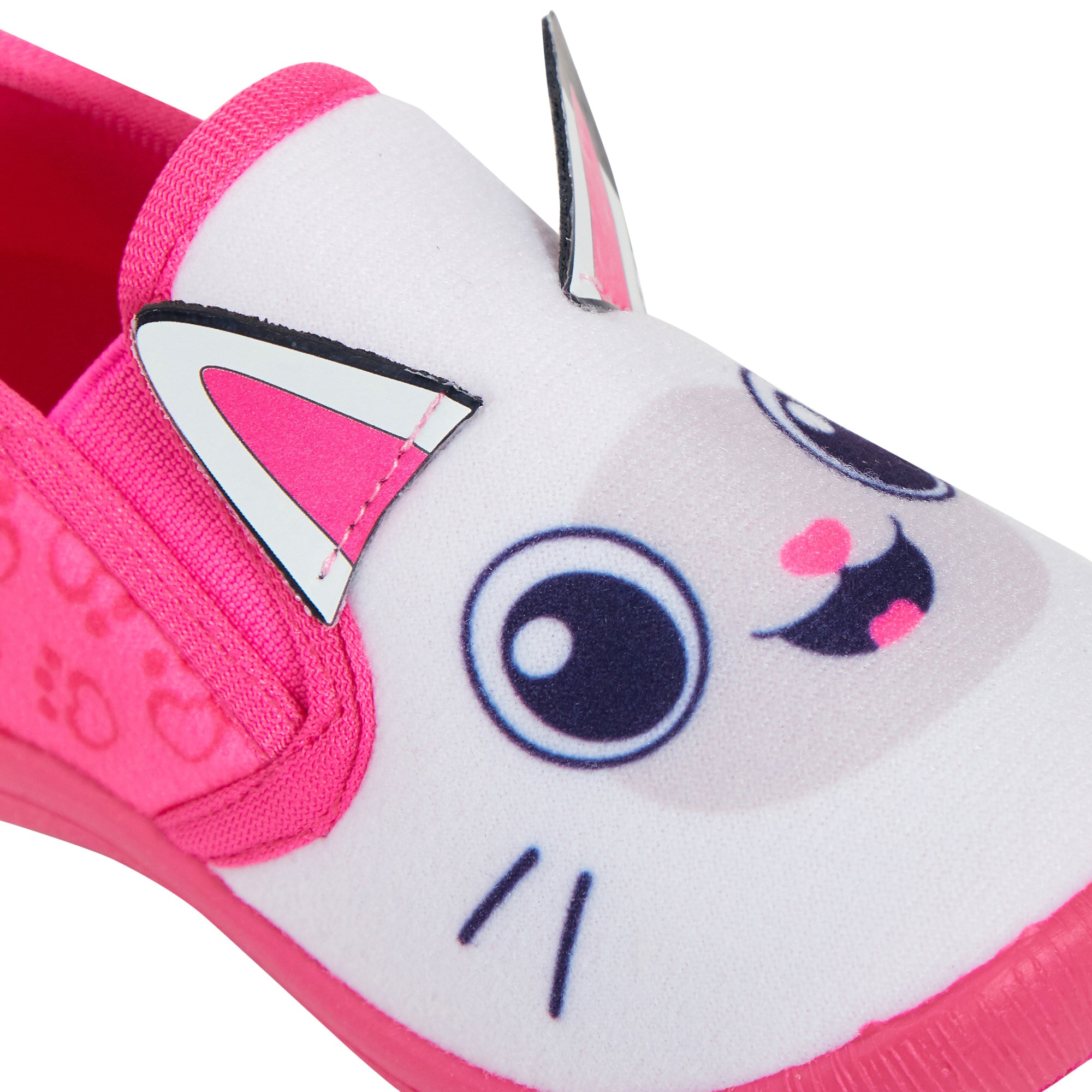 Girls Gabby's Dollhouse Pandy Paws Slippers Kids Slip On Cat Nursery House Shoes