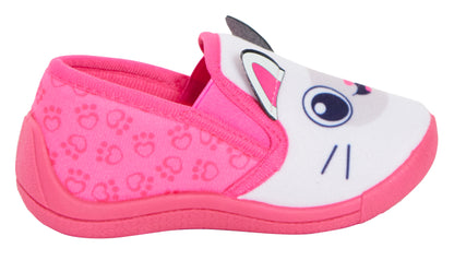 Girls Gabby's Dollhouse Pandy Paws Slippers Kids Slip On Cat Nursery House Shoes
