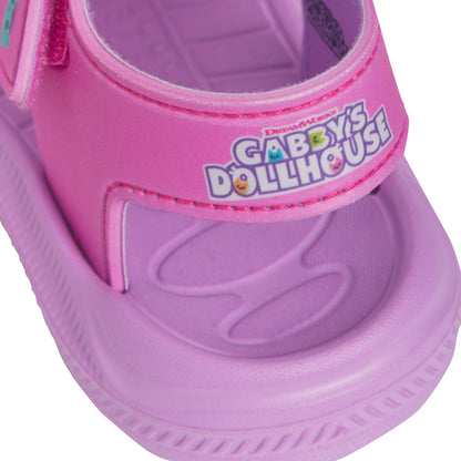 Gabby's Dollhouse Sandals For Girls Summer Sliders EVA Waterproof Beach Shoes