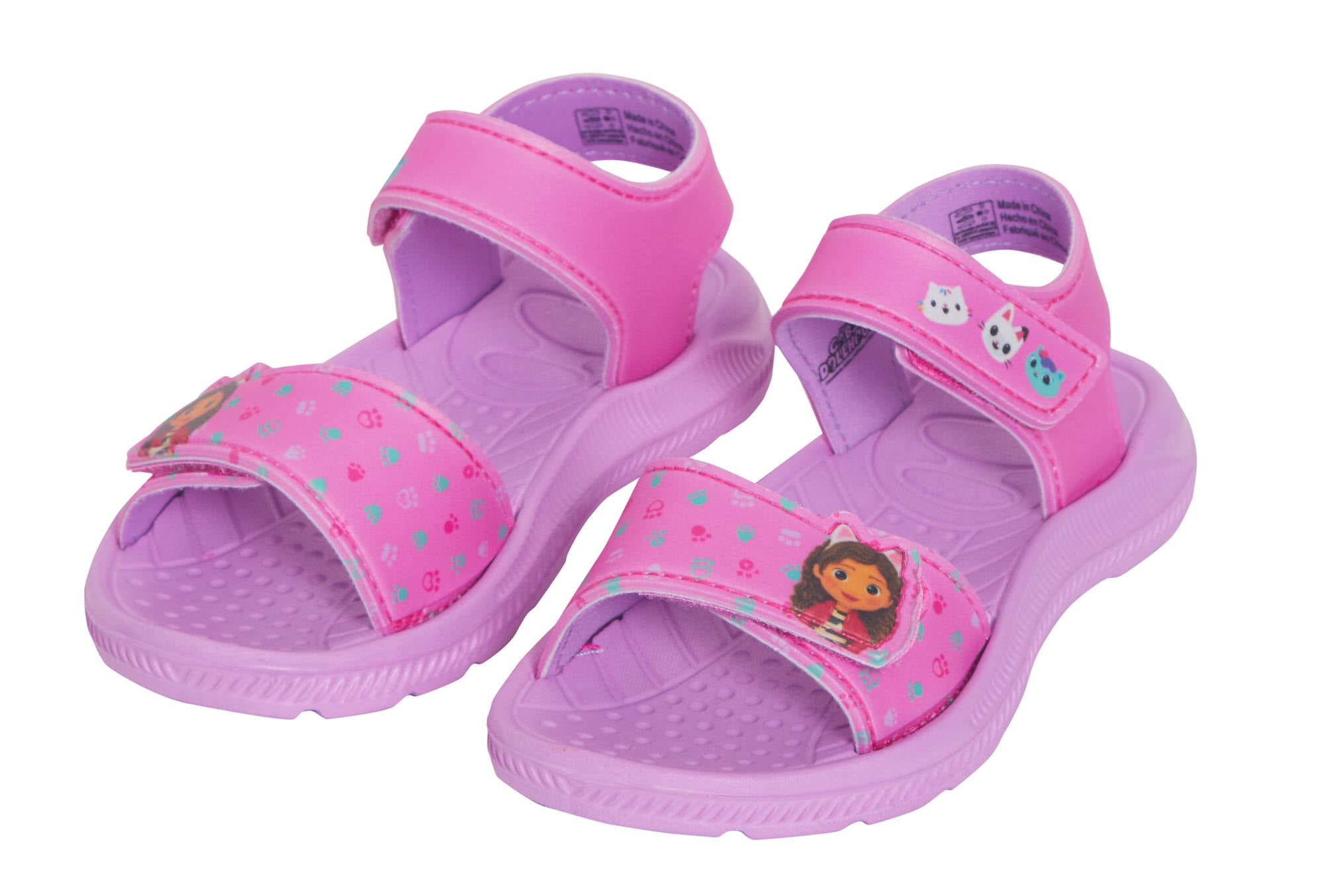 Gabby's Dollhouse Sandals For Girls Summer Sliders EVA Waterproof Beach Shoes
