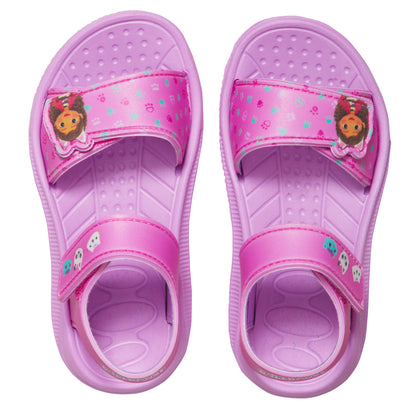 Gabby's Dollhouse Sandals For Girls Summer Sliders EVA Waterproof Beach Shoes