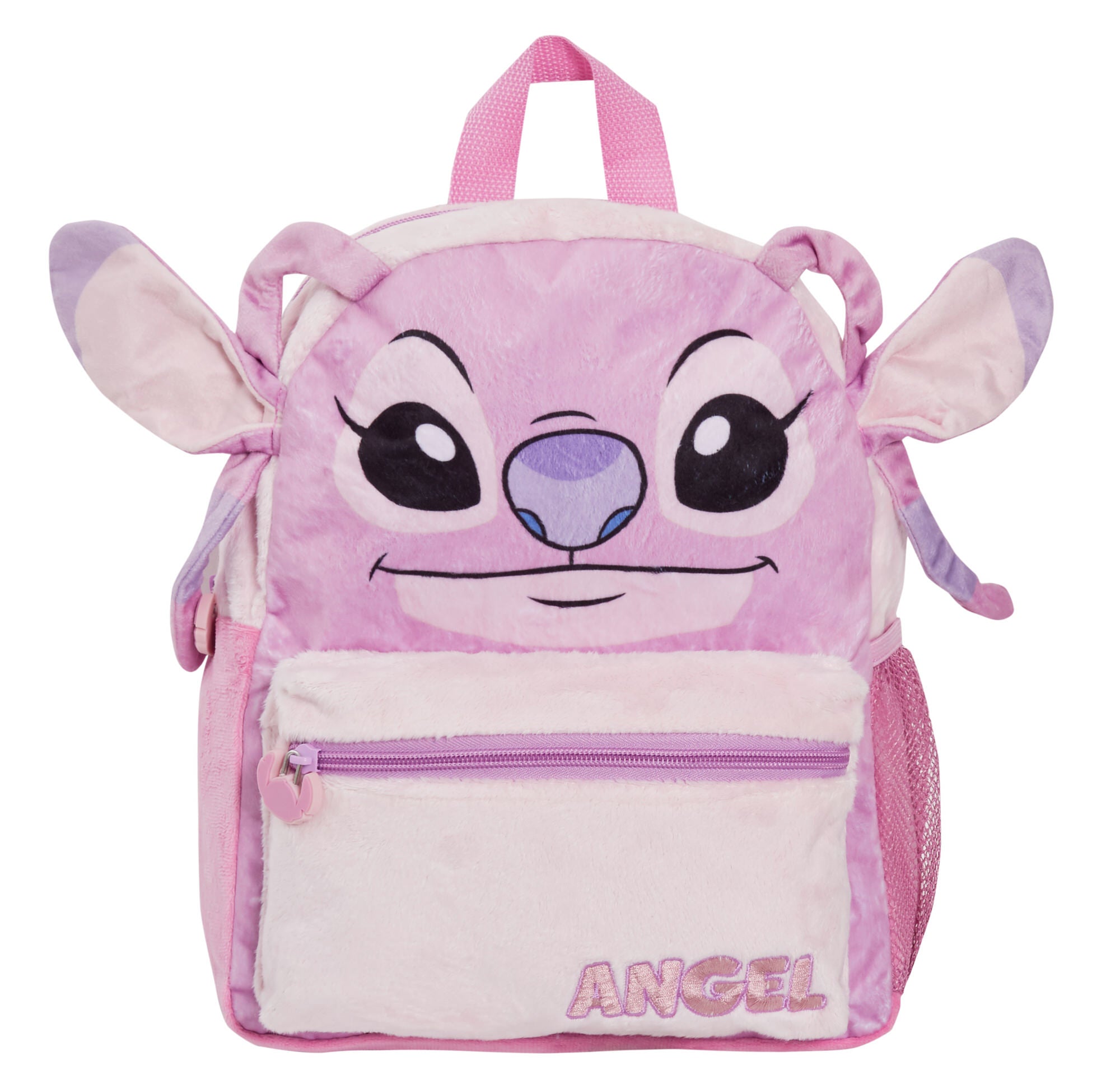 Disney Lilo And Stitch Angel Backpack For Girls Plush 3D Lunch Book Bag Gift