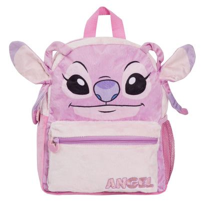 Disney Lilo And Stitch Angel Backpack For Girls Plush 3D Lunch Book Bag Gift