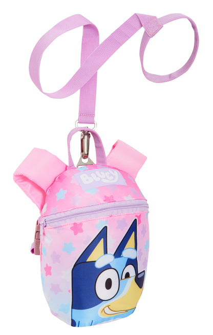 Girls Bluey Backpack With Reins Toddlers Detachable Safety Harness Nursery Bag
