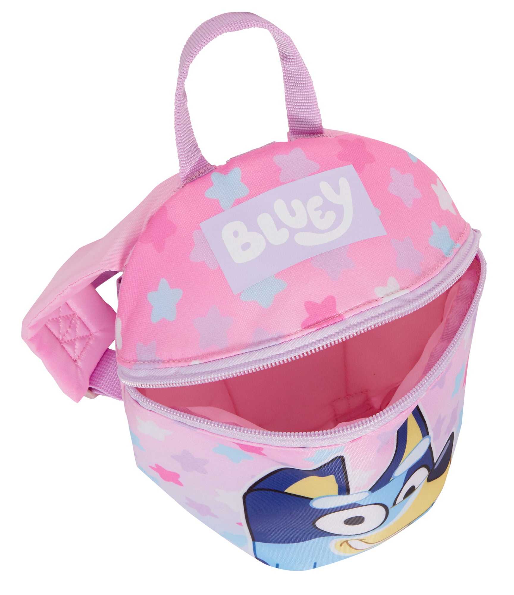 Girls Bluey Backpack With Reins Toddlers Detachable Safety Harness Nursery Bag