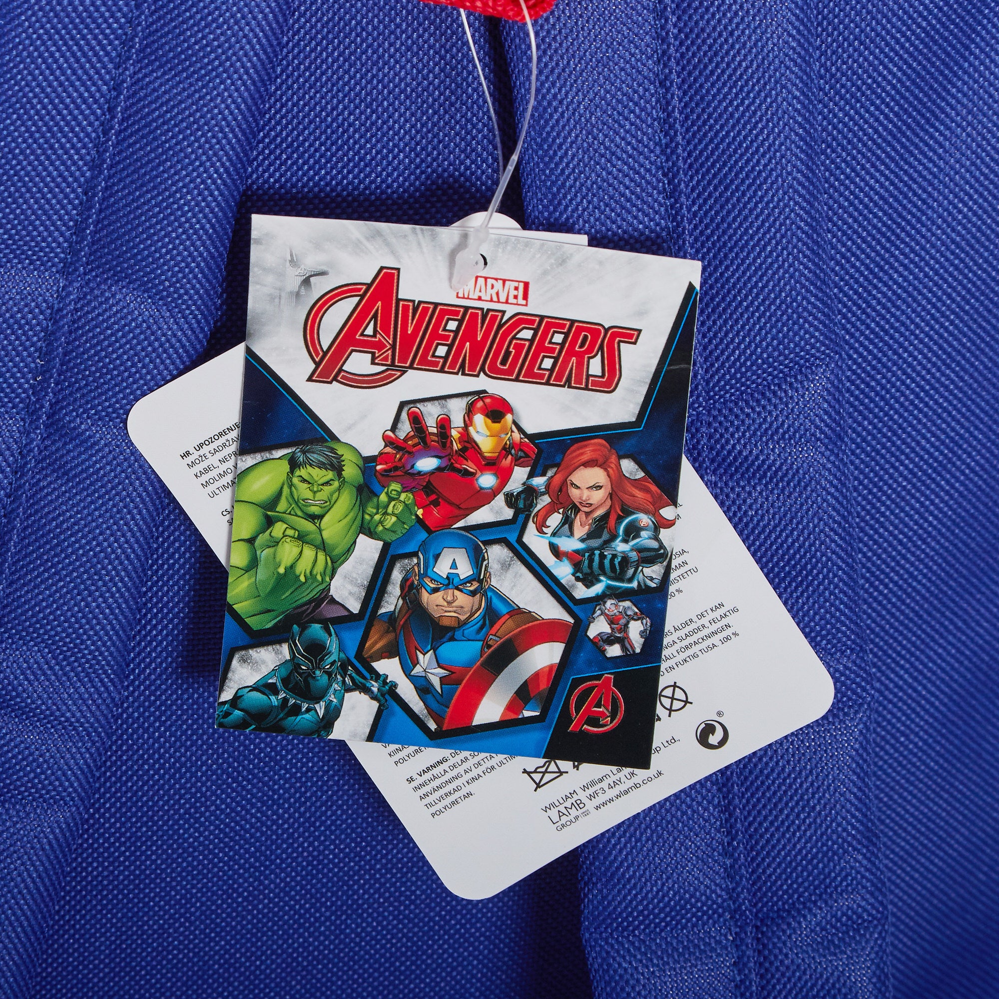 Marvel Avengers Backpack + Lunch Bag + Pencil Case Boys 3 Piece School Bag Set