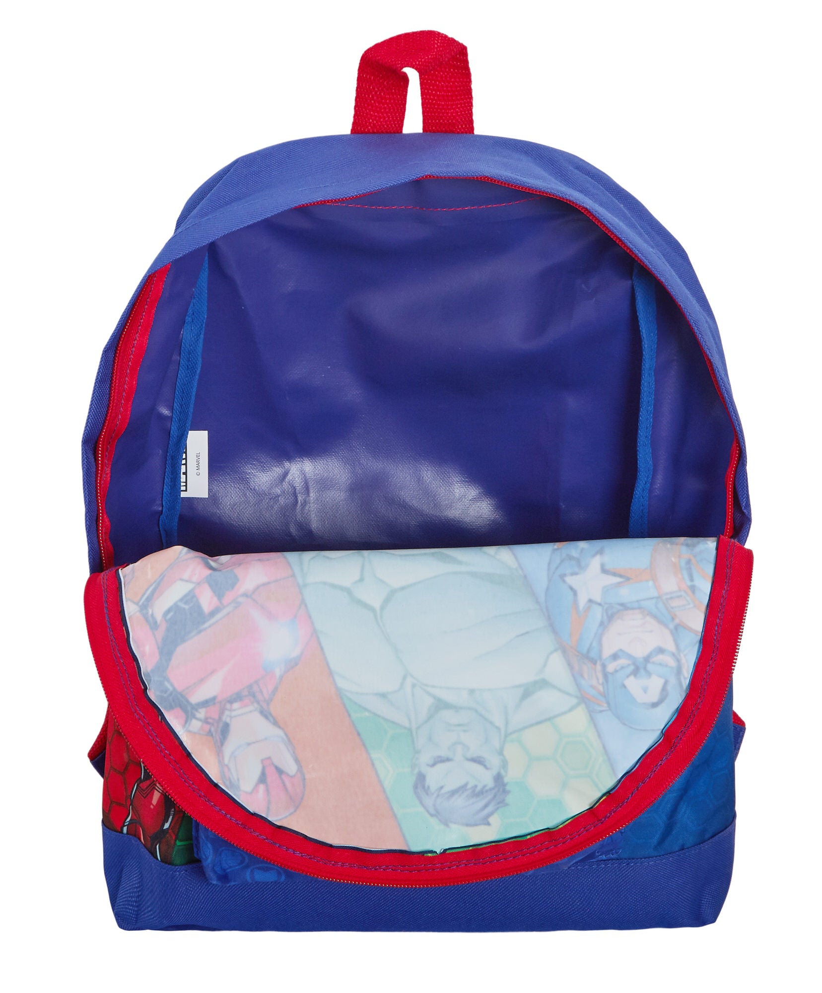 Marvel Avengers Backpack + Lunch Bag + Pencil Case Boys 3 Piece School Bag Set