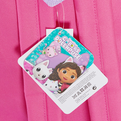 Gabbys Dollhouse Backpack + Lunch Bag + Pencil Case Girls 3 Piece School Bag Set