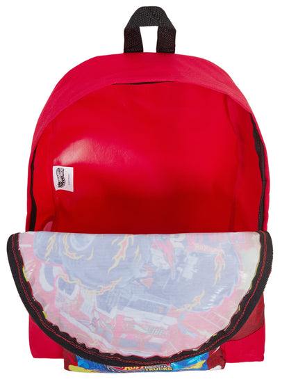Hot Wheels Monster Trucks Backpack + Lunch Bag + Pencil Case 3 Piece  Bag Set