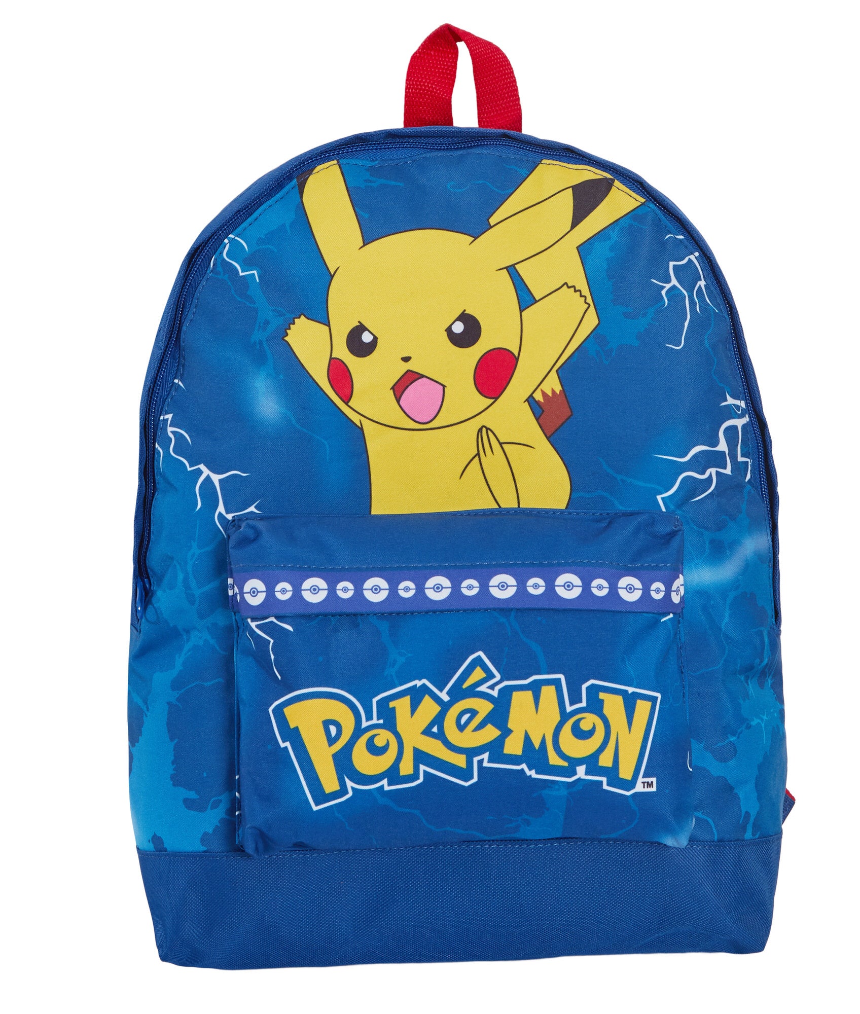 Pokemon Backpack + Lunch Bag + Pencil Case 3 Piece Pikachu School Bag Set Gift
