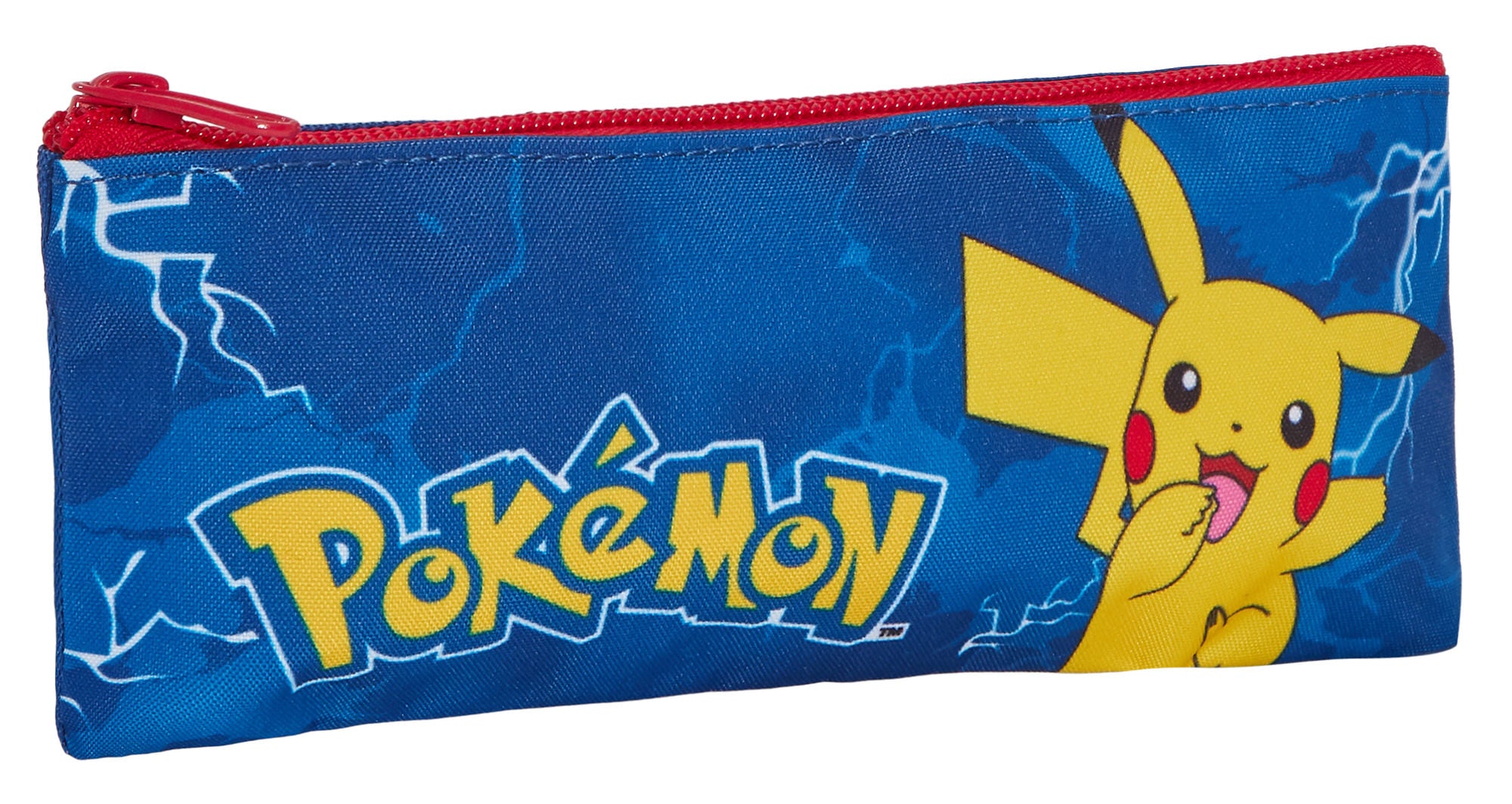 Pokemon Backpack + Lunch Bag + Pencil Case 3 Piece Pikachu School Bag Set Gift