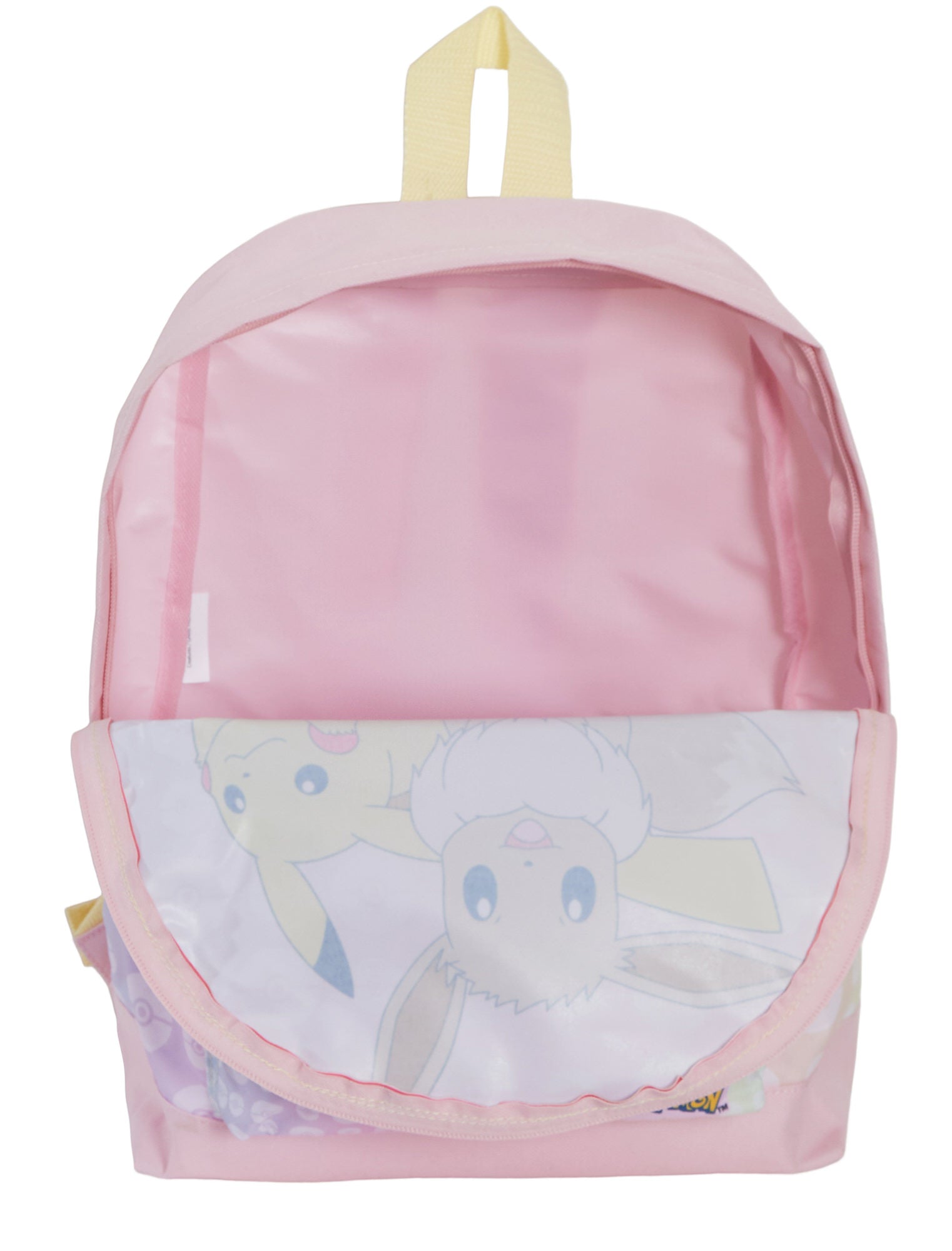 Girls Pokemon Backpack + Lunch Bag + Pencil Case 3 Piece Pikachu Eevee Bag Set