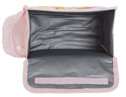 Girls Pokemon Backpack + Lunch Bag + Pencil Case 3 Piece Pikachu Eevee Bag Set