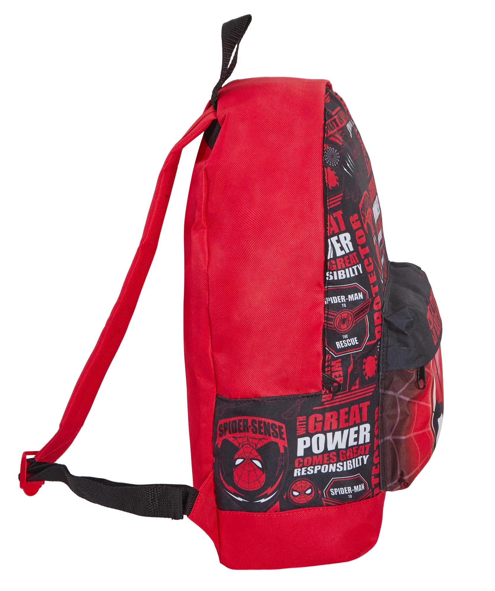 Spiderman Backpack + Lunch Bag + Pencil Case Boys 3 Piece Marvel School Bag Set