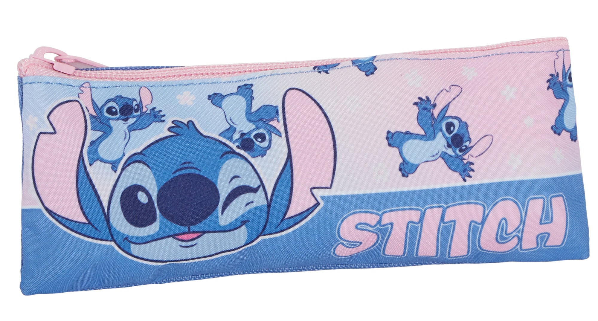 Disney Stitch Backpack + Lunch Bag + Pencil Case Girls 3 Piece School Bag Set