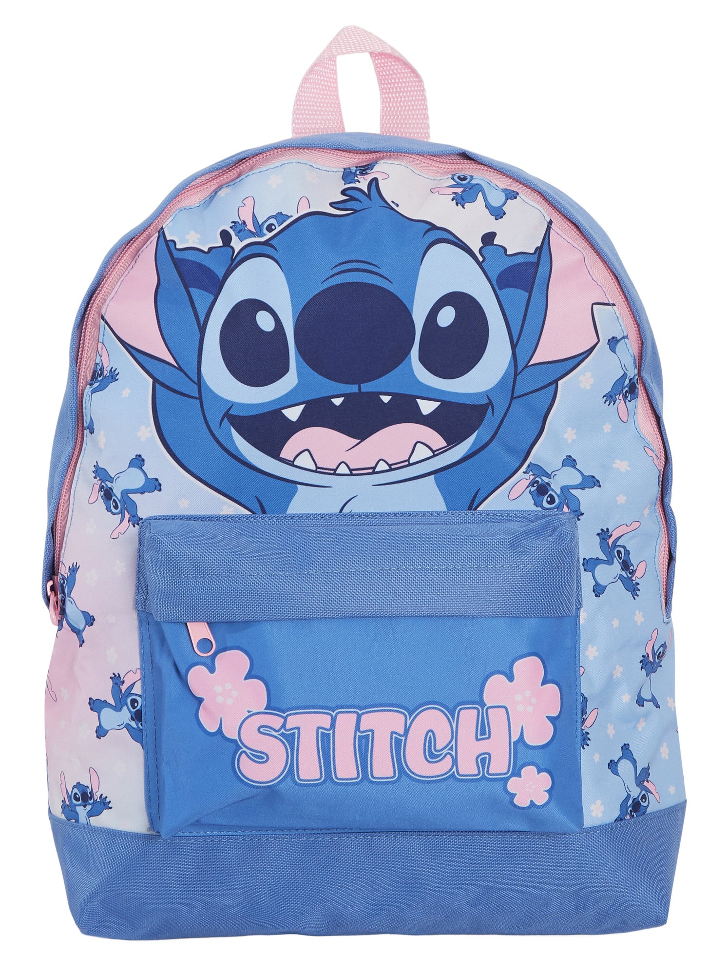 Disney Stitch Backpack + Lunch Bag + Pencil Case Girls 3 Piece School Bag Set