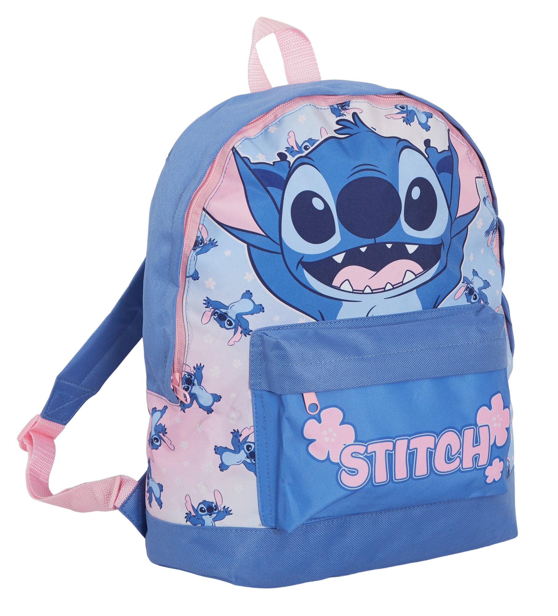 Disney Stitch Backpack + Lunch Bag + Pencil Case Girls 3 Piece School Bag Set